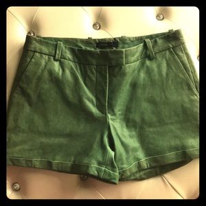 100% Leather Shorts